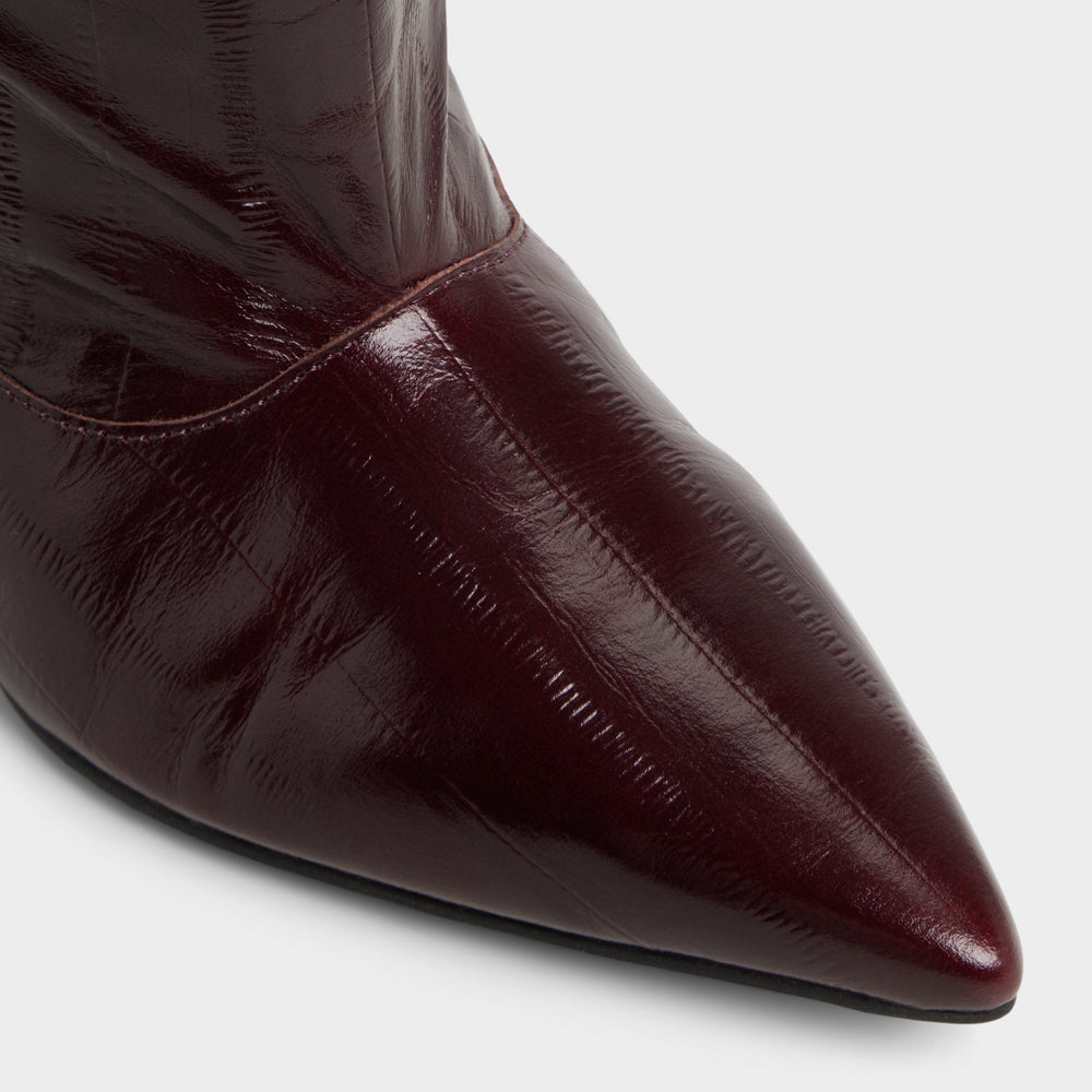 Aldo Everose in Bordo - Knee-high boot, Kitten heel Women|Bags