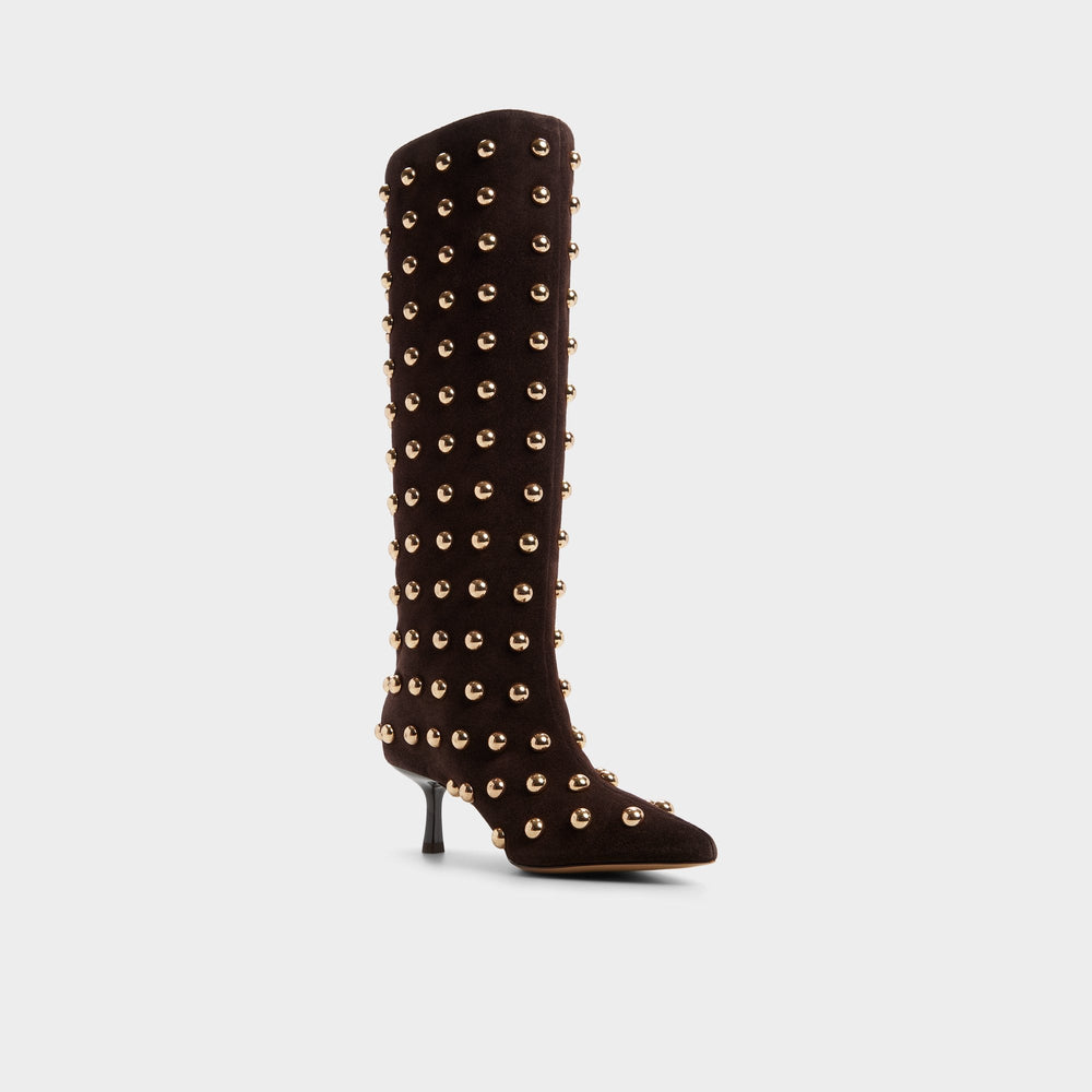 Aldo Selora in Medium Brown - Knee-high boot, Stiletto heel Women