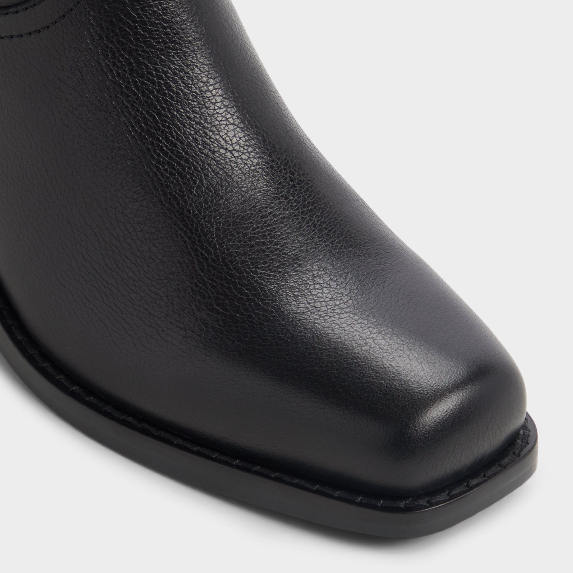 Aldo Emberlyn in Black - Knee-high western boot, Cup sole Women