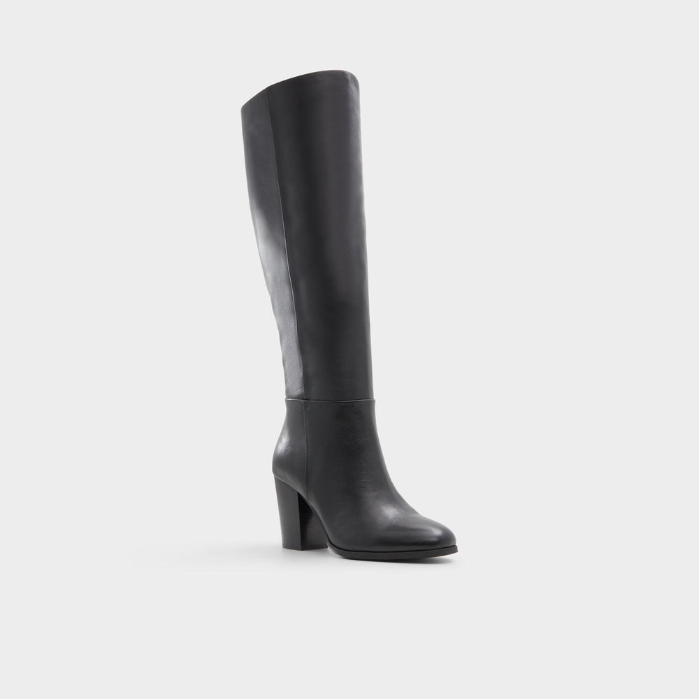 Aldo Belide Black Women's Tall Boots - Knee-high boot, Black Women