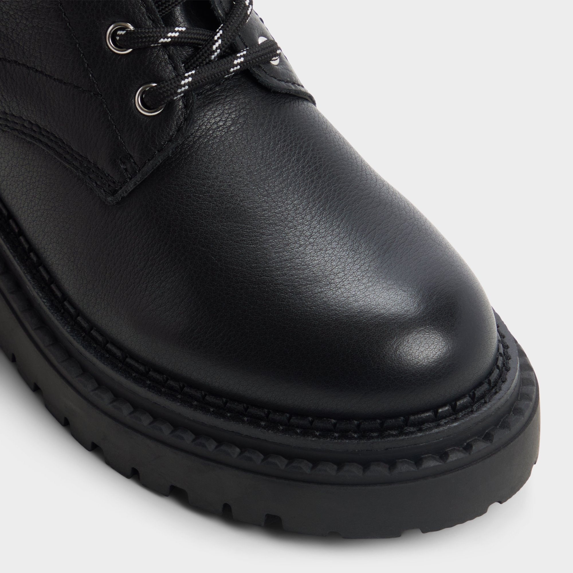 Aldo Lewellan in Black - Hiking boot, Lug sole Women