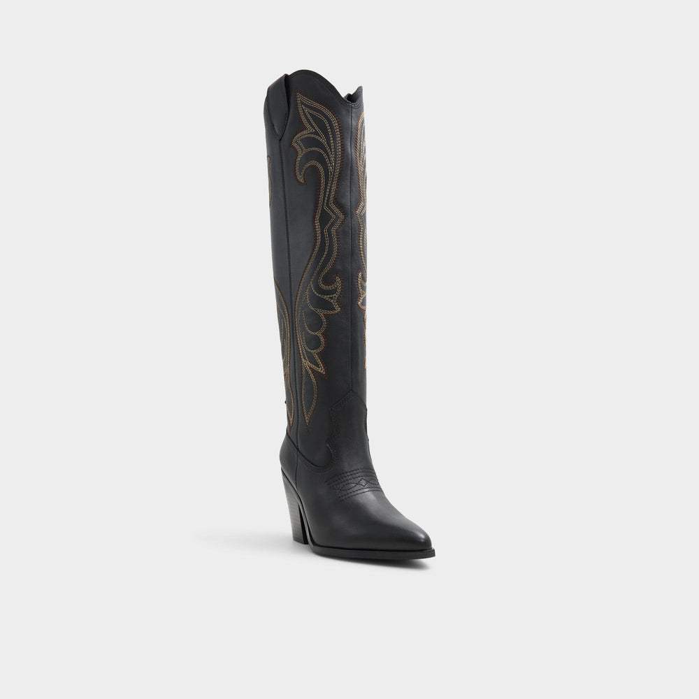 Aldo Alamo Other Black Women's Tall Boots - Western boot, Cup sole Women