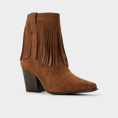 Aldo Jollene in Dark Brown - Western boot, Block heel Women