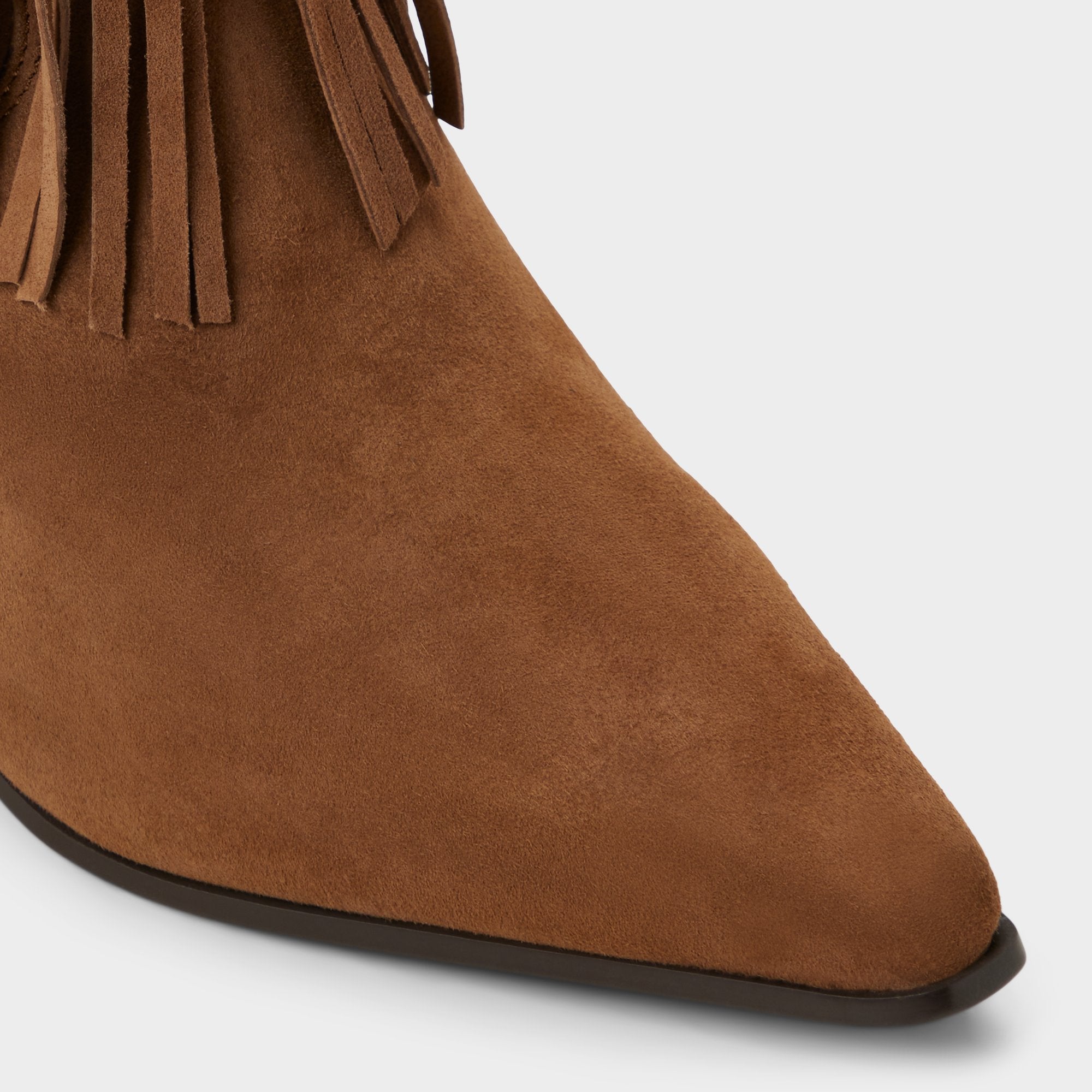 Aldo Jollene in Dark Brown - Western boot, Block heel Women