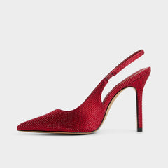 Aldo Lovebloom in Dark Red 14151889 - Slingback heel, Stiletto heel Women|Bags