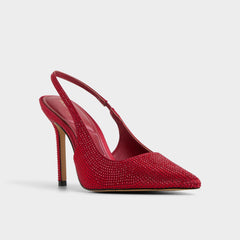 Aldo Lovebloom in Dark Red 14151889 - Slingback heel, Stiletto heel Women|Bags