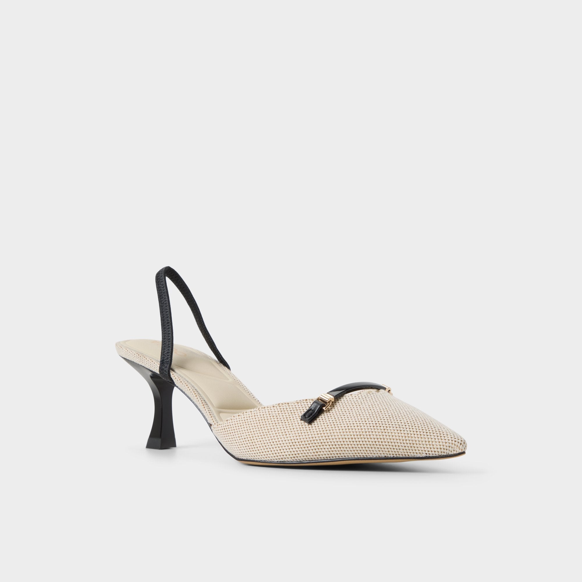 Aldo Nailah Open Natural Women's Kitten heels - Slingback heel, Kitten heel Women