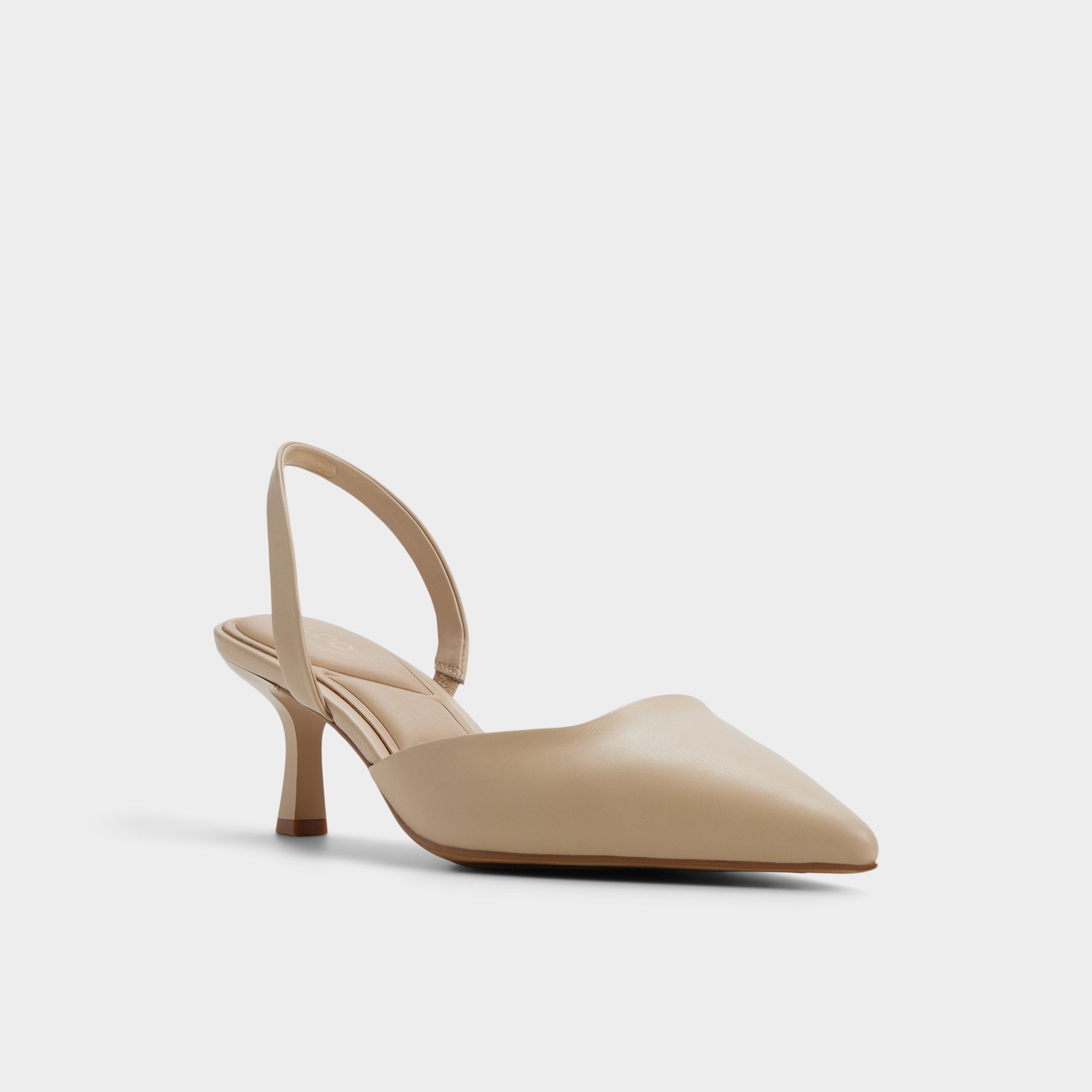 Aldo Gavedessi in Medium Beige - Slingback heel, Kitten heel Women|Bags