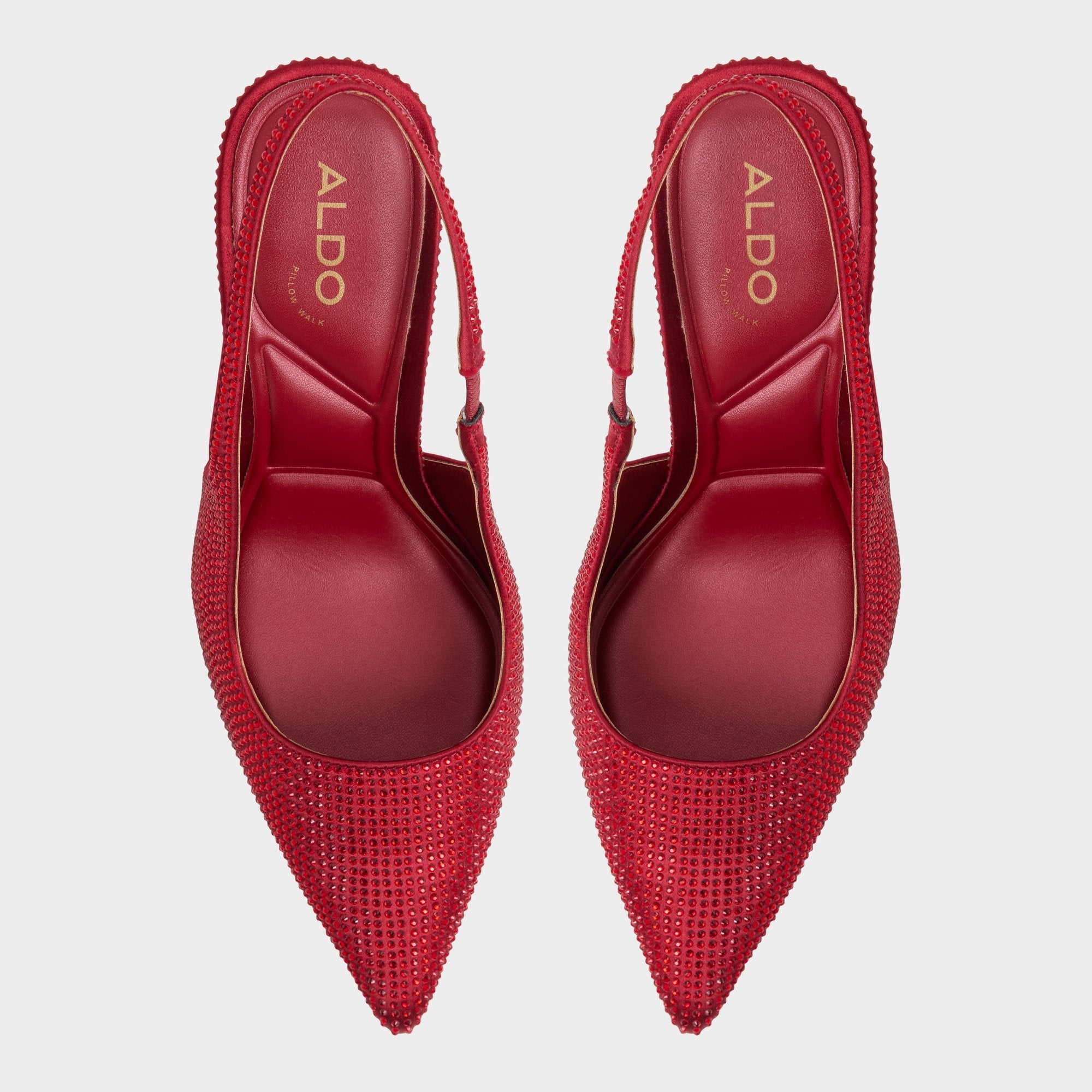 Aldo Lovebloom in Xt Dark Red - Slingback heel, Stiletto heel Women
