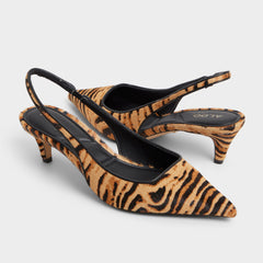 Aldo Leanah in Open Brown - Slingback heel, Kitten heel Women|Bags