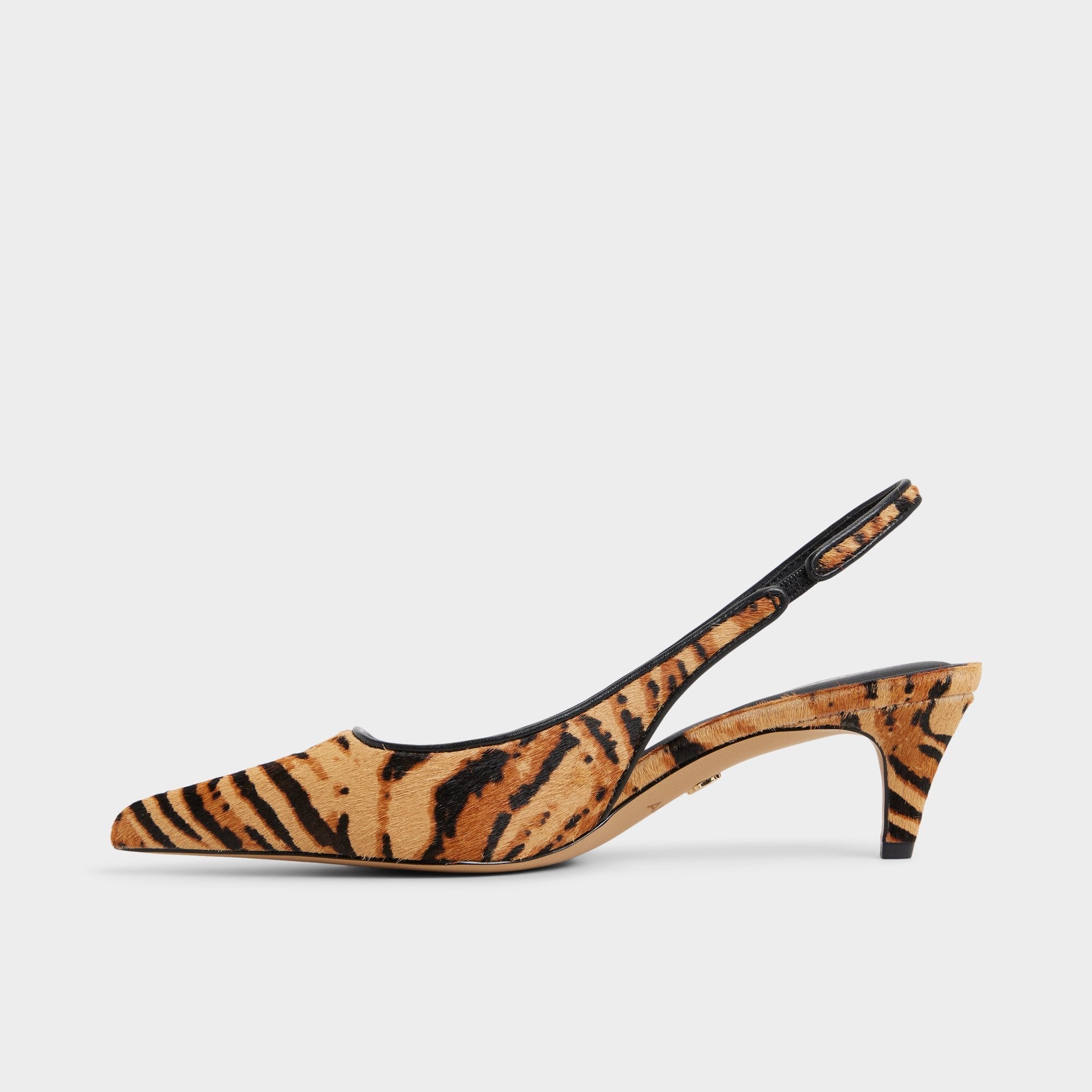 Aldo Leanah in Open Brown - Slingback heel, Kitten heel Women|Bags