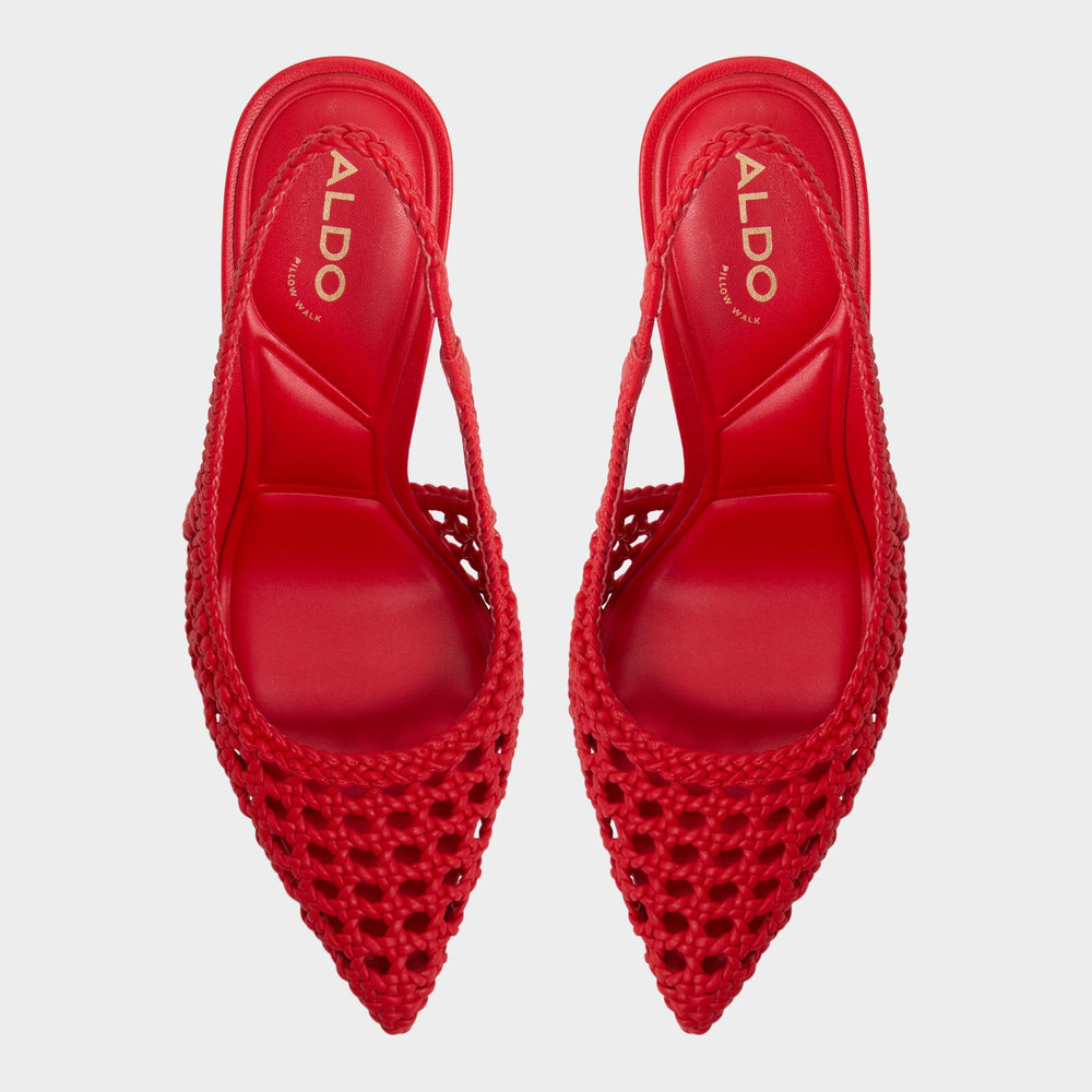 Aldo Petras Bright Red Women's Slingbacks - Slingback heel Women