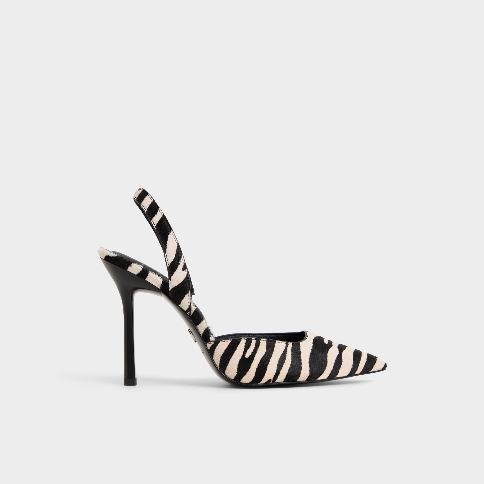 Aldo Berolden White/Black Women's Animal Prints - Slingback heel Women
