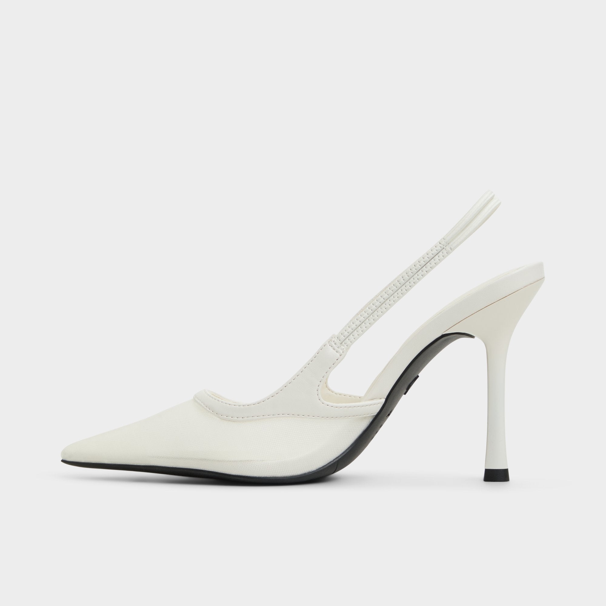 Aldo Evania White Women's Slingbacks - Slingback heel Women