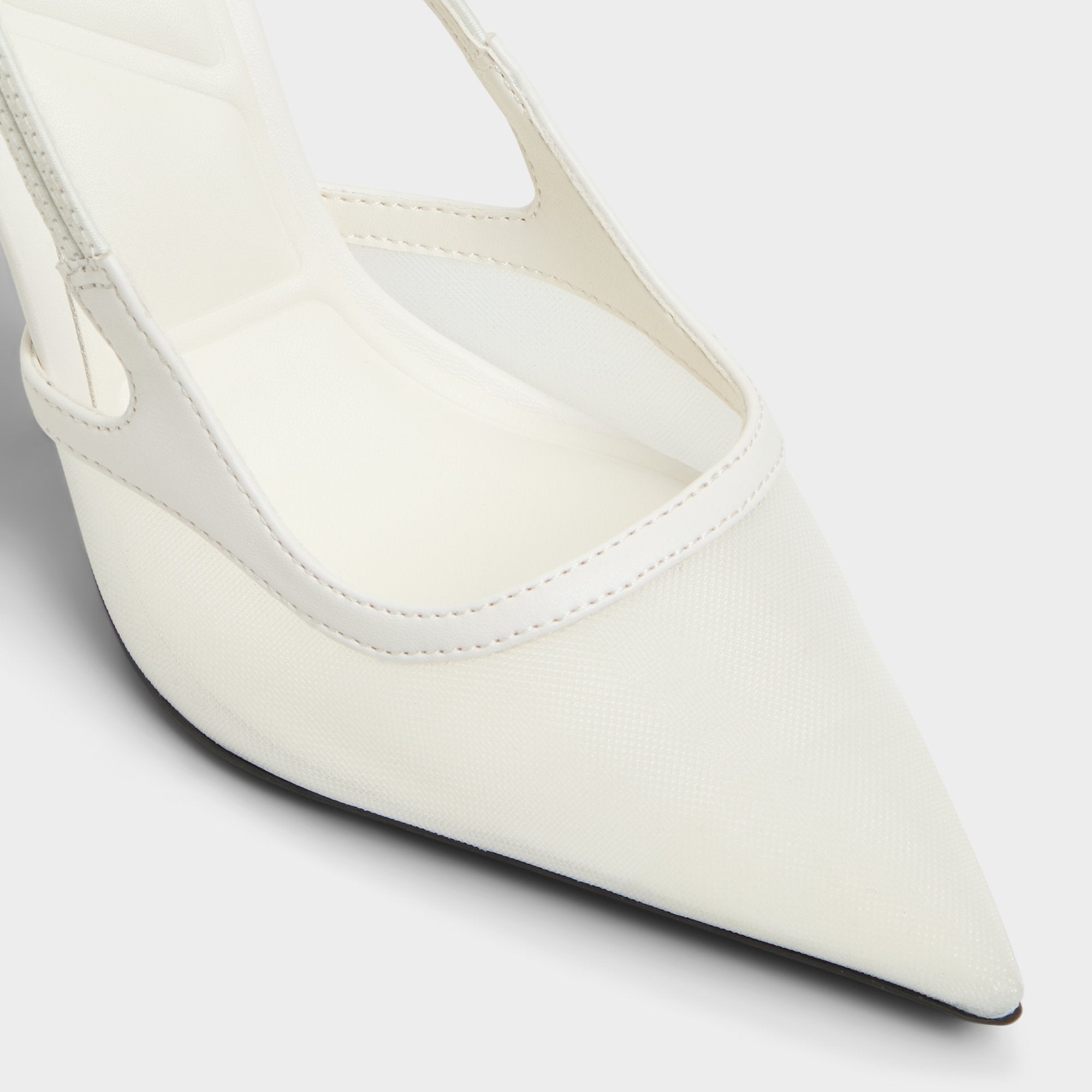 Aldo Evania White Women's Slingbacks - Slingback heel Women