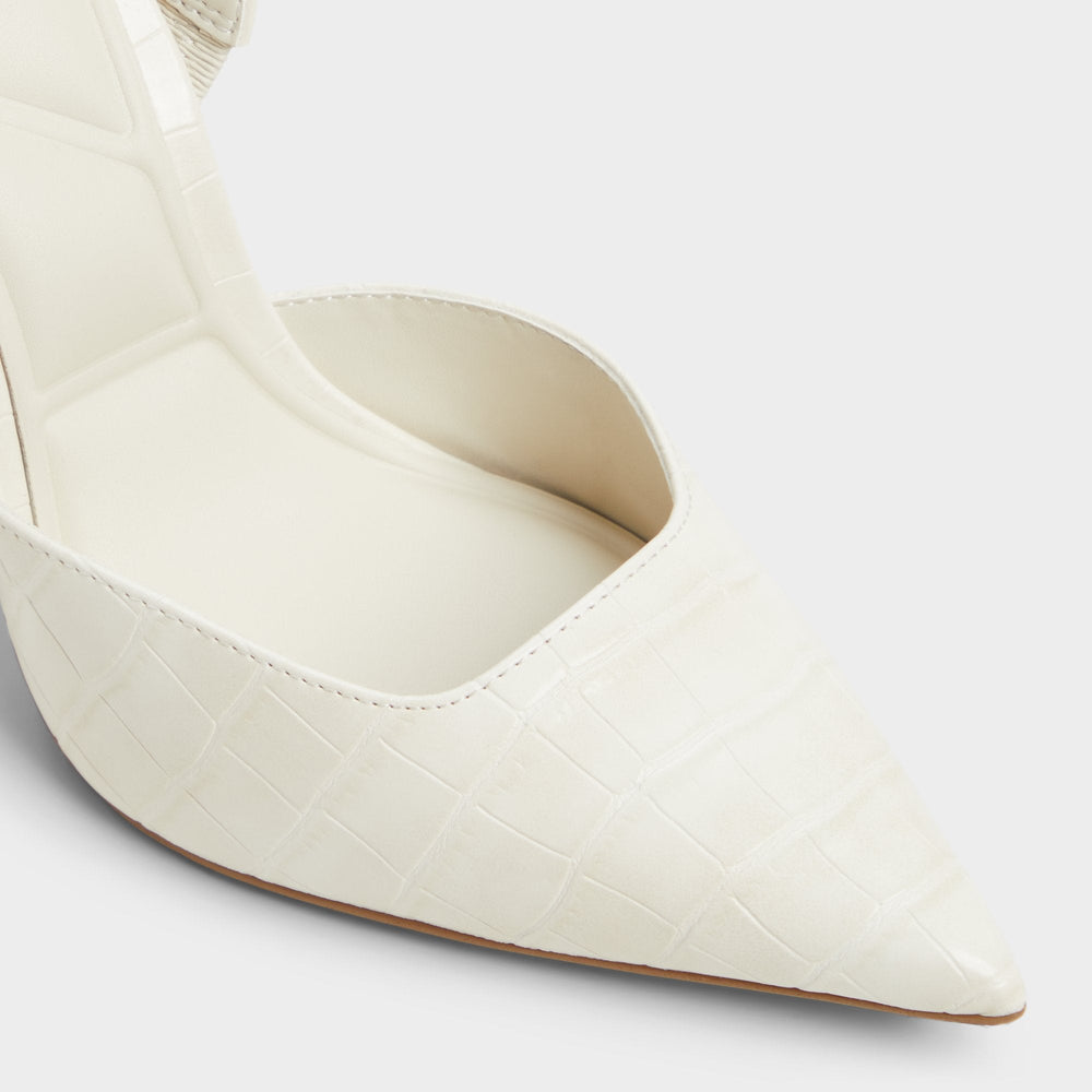 Aldo Berolden Other White Women's Slingbacks - Slingback heel, Stiletto heel Women