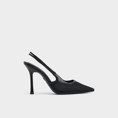 Aldo Evania Black Women's Slingbacks - Slingback heel Women