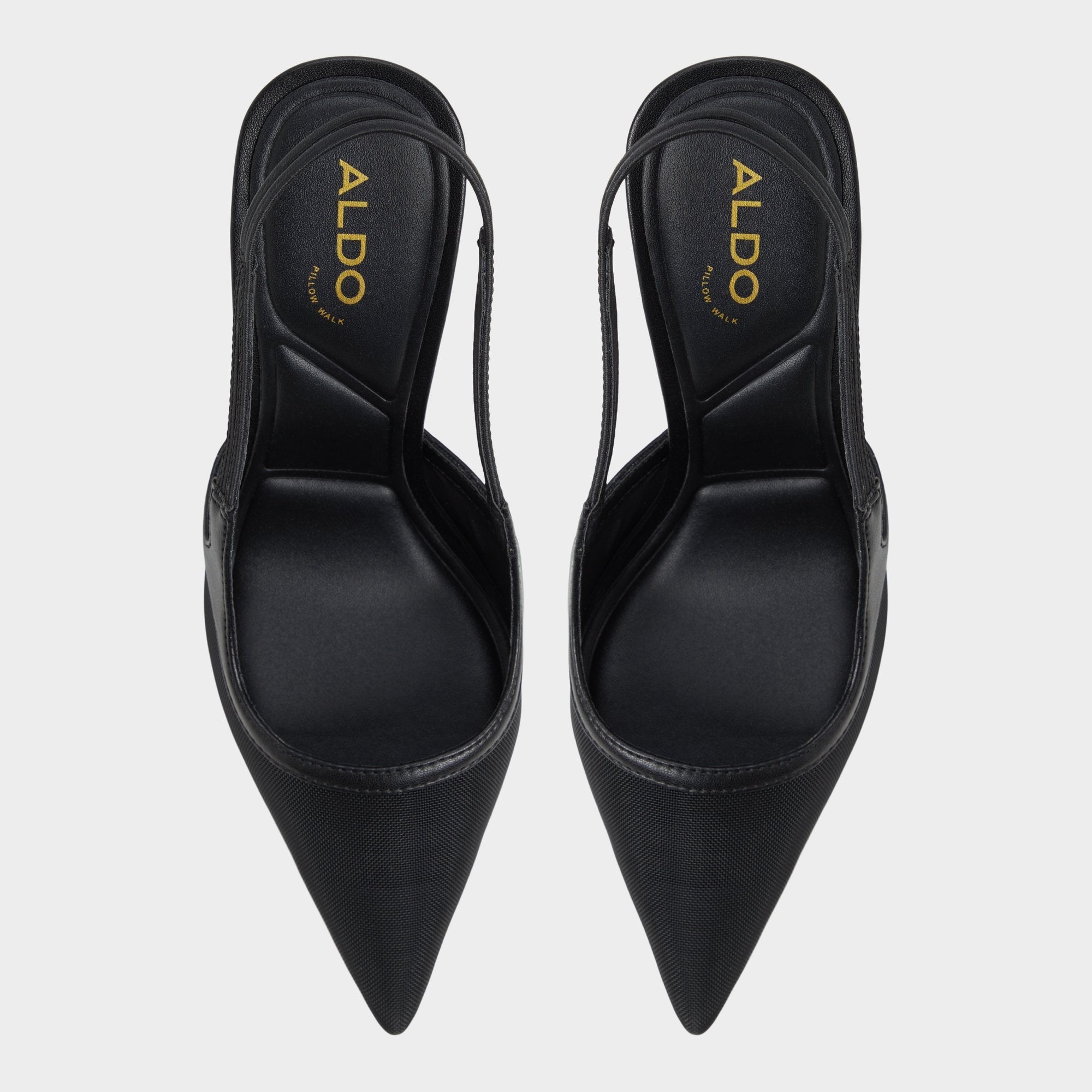 Aldo Evania Black Women's Slingbacks - Slingback heel Women