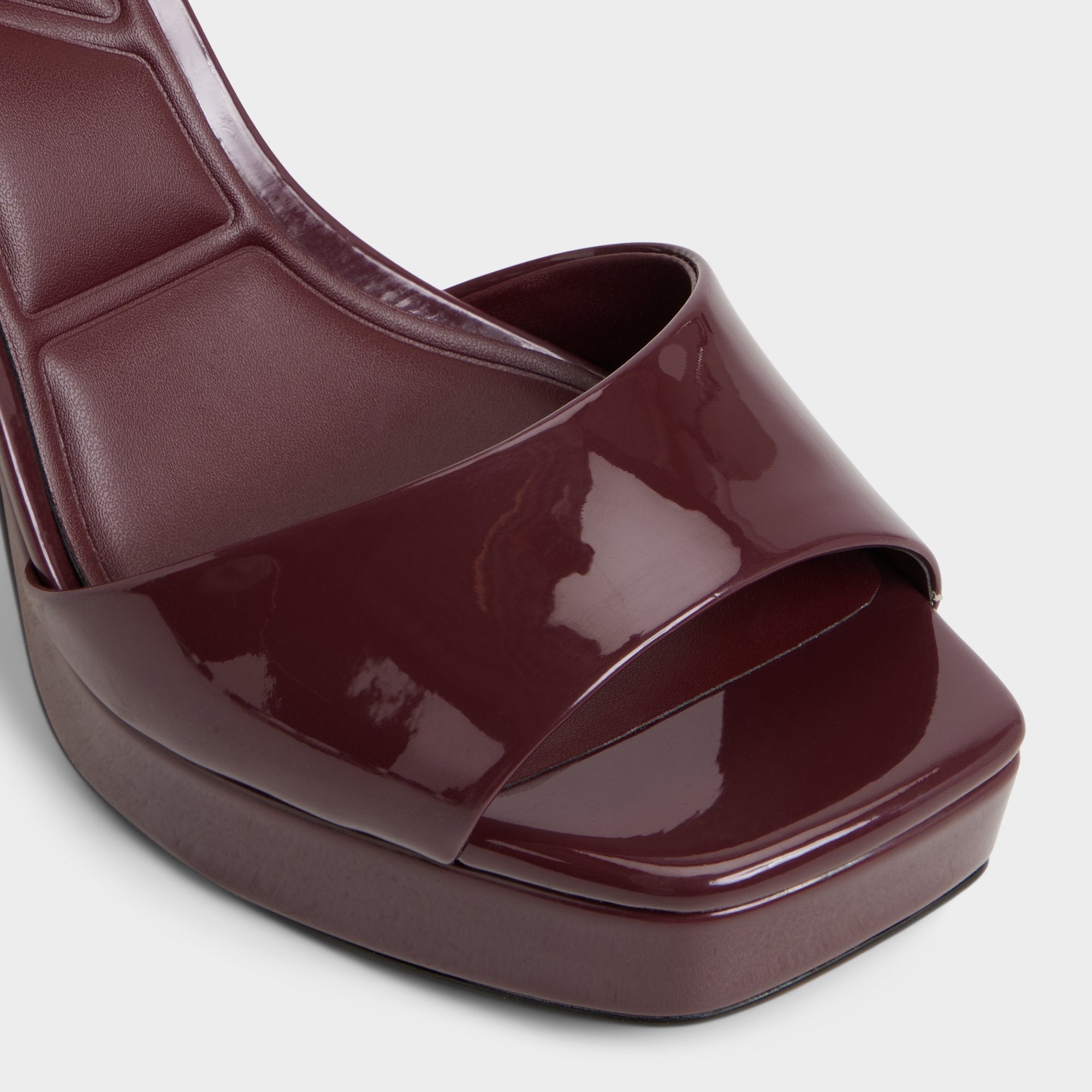 Aldo Chicgleam Bordo Women's Platform sandals - Heeled sandal, Platform Women