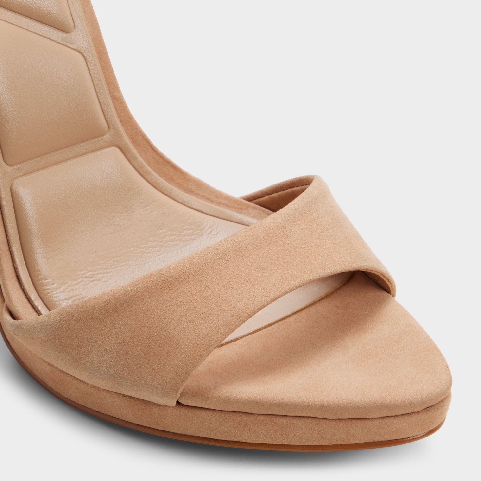 Aldo Ivette in Medium Beige - Strappy heeled sandal, Platform Women