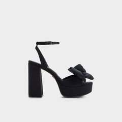 Aldo Luscious in Black 14154112 - Strappy heeled sandal, Platform Women