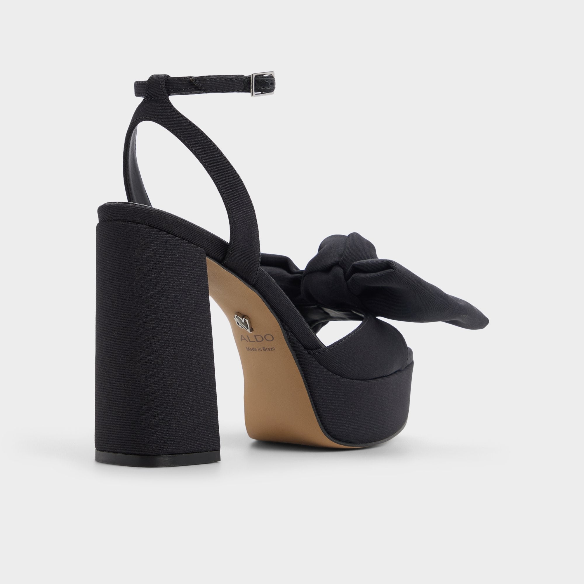 Aldo Luscious in Black 14154112 - Strappy heeled sandal, Platform Women
