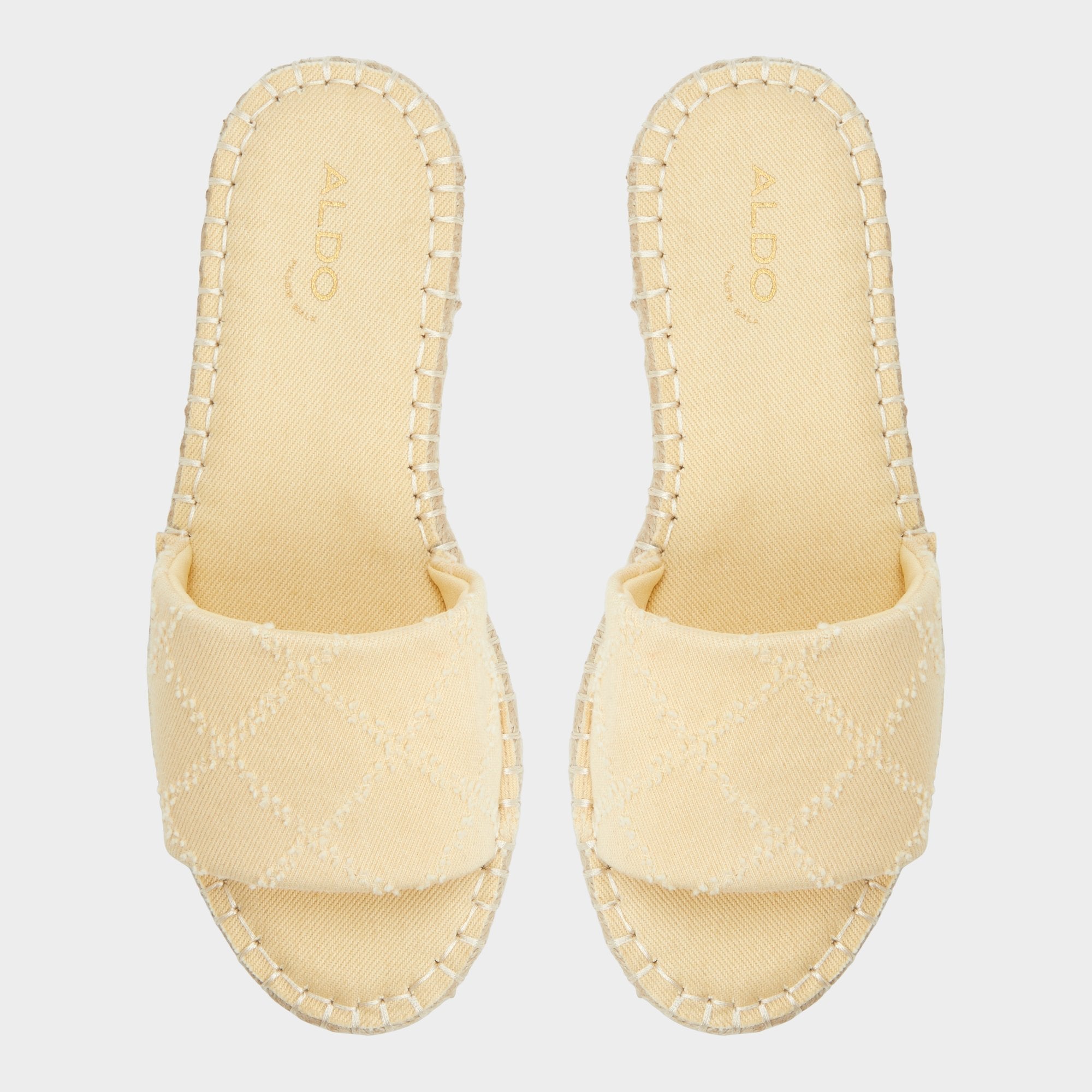 Aldo Erireni Dark Yellow Women's Platform sandals - Slide sandal Women