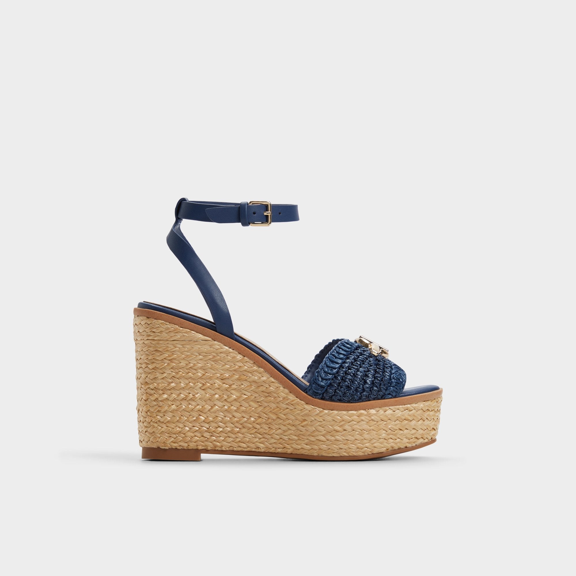 Aldo Ybylin Navy Women's Platform sandals - Wedge sandal Women