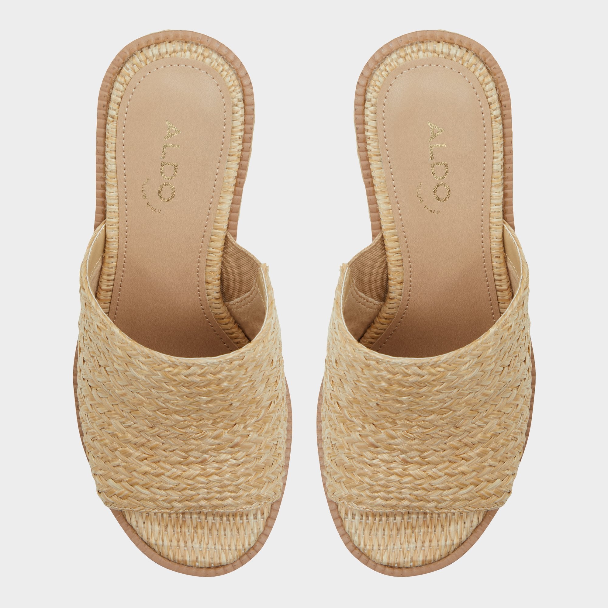 Aldo Midsommar Open Natural Women's Wedges - Wedge sandal, Wedge heel Women