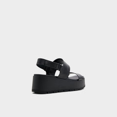 Aldo Thila Open Black Women's Wedges - Wedge sandal Women