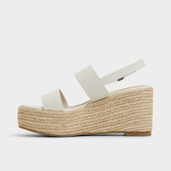 Aldo Keoni Open White Women's Platform sandals - Wedge sandal Women
