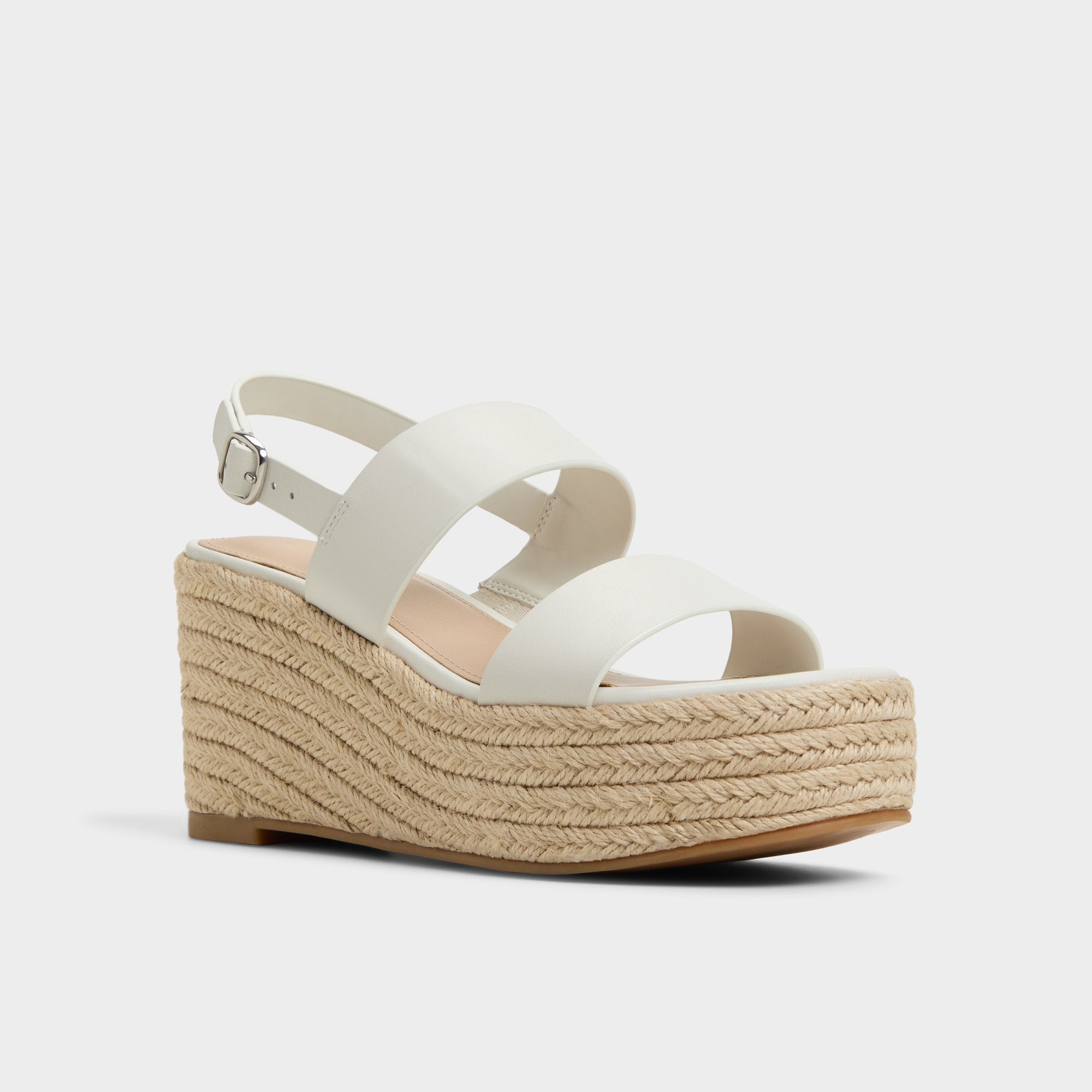 Aldo Keoni Open White Women's Platform sandals - Wedge sandal Women