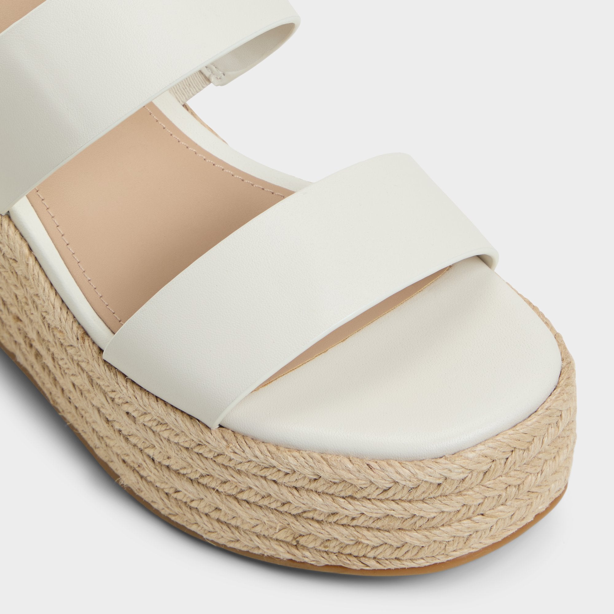 Aldo Keoni Open White Women's Platform sandals - Wedge sandal Women