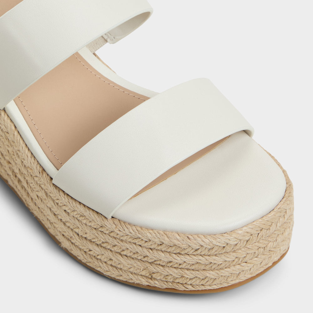 Aldo Keoni Open White Women's Platform sandals - Wedge sandal Women