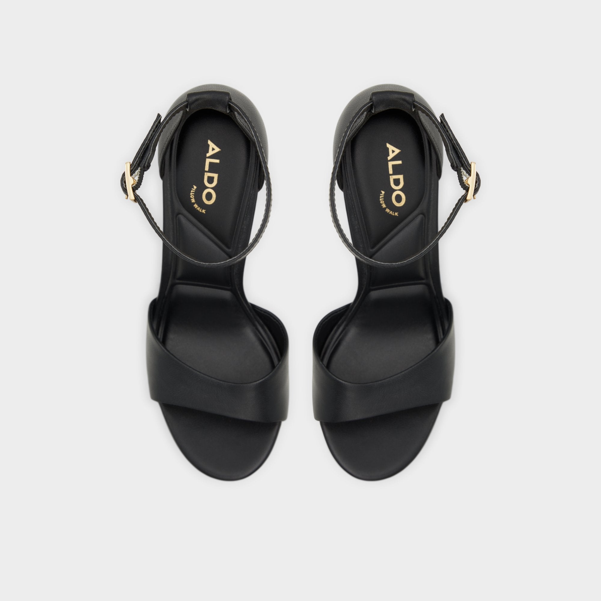 Aldo Enaegyn2.0 Black Women's Platform sandals - Strappy heeled sandal, Platform Women