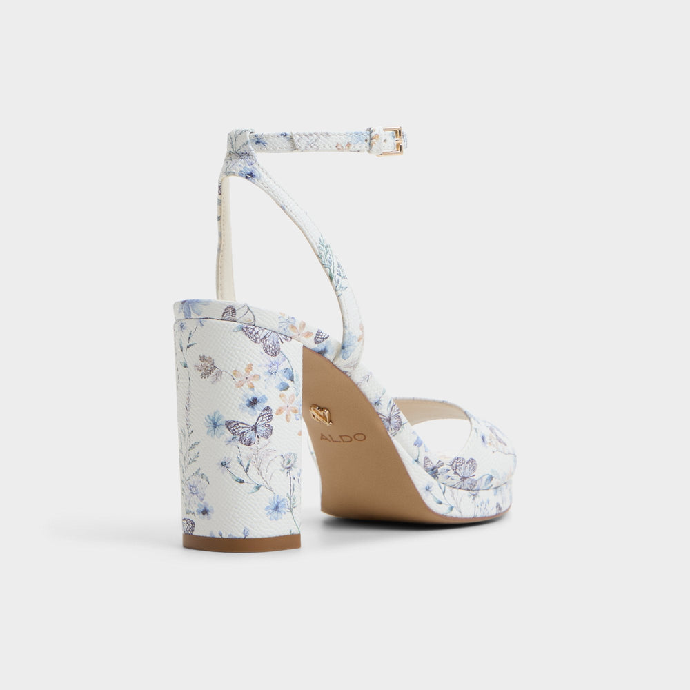 Aldo Gracious Multi Women's Block heels - Strappy heeled sandal, Block heel Women