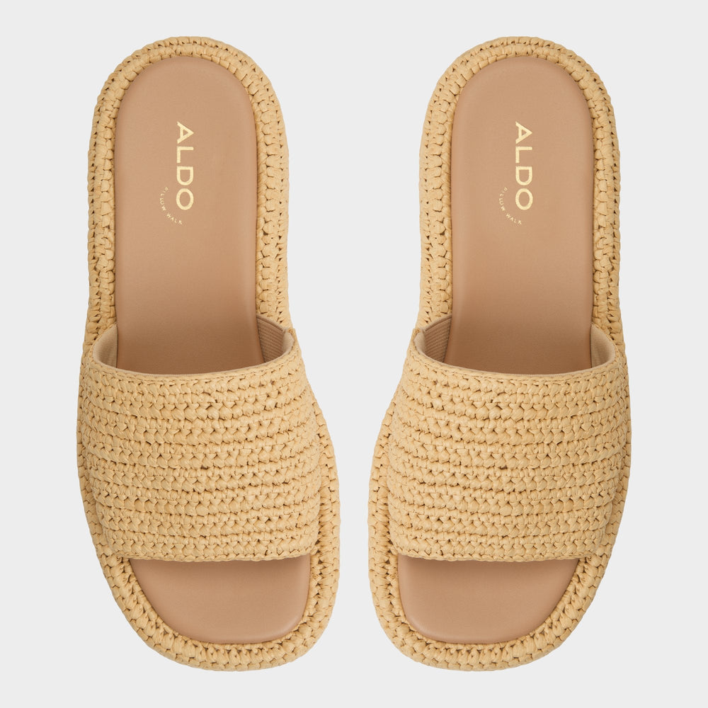 Aldo Bohemina Natural Women's Platform sandals - Flatform sandal Women