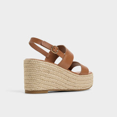 Aldo Keoni Medium Brown Women's Platform sandals - Wedge sandal Women