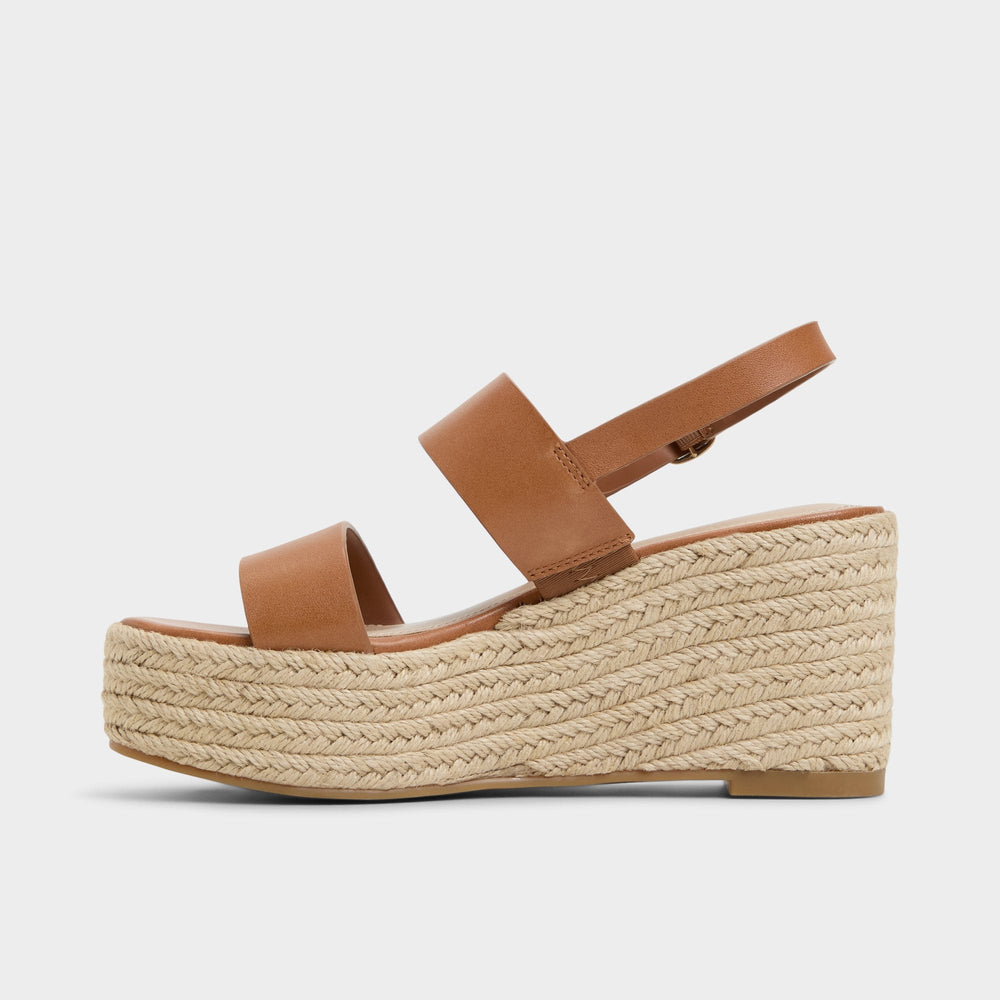 Aldo Keoni Medium Brown Women's Platform sandals - Wedge sandal Women