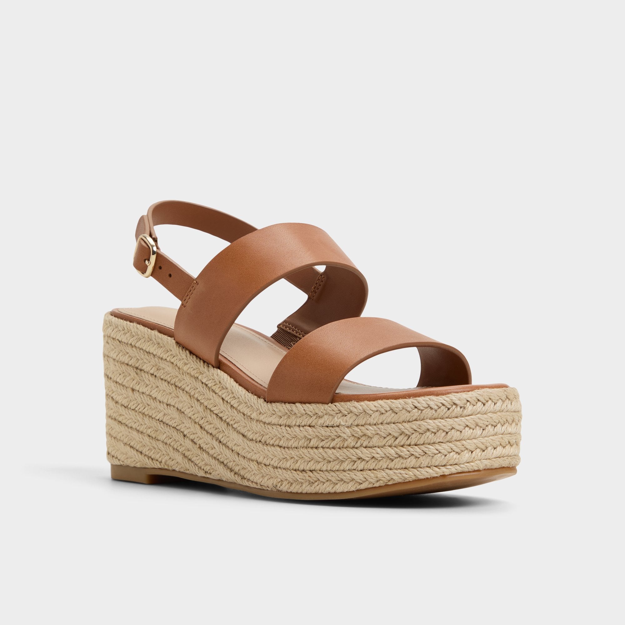 Aldo Keoni Medium Brown Women's Platform sandals - Wedge sandal Women
