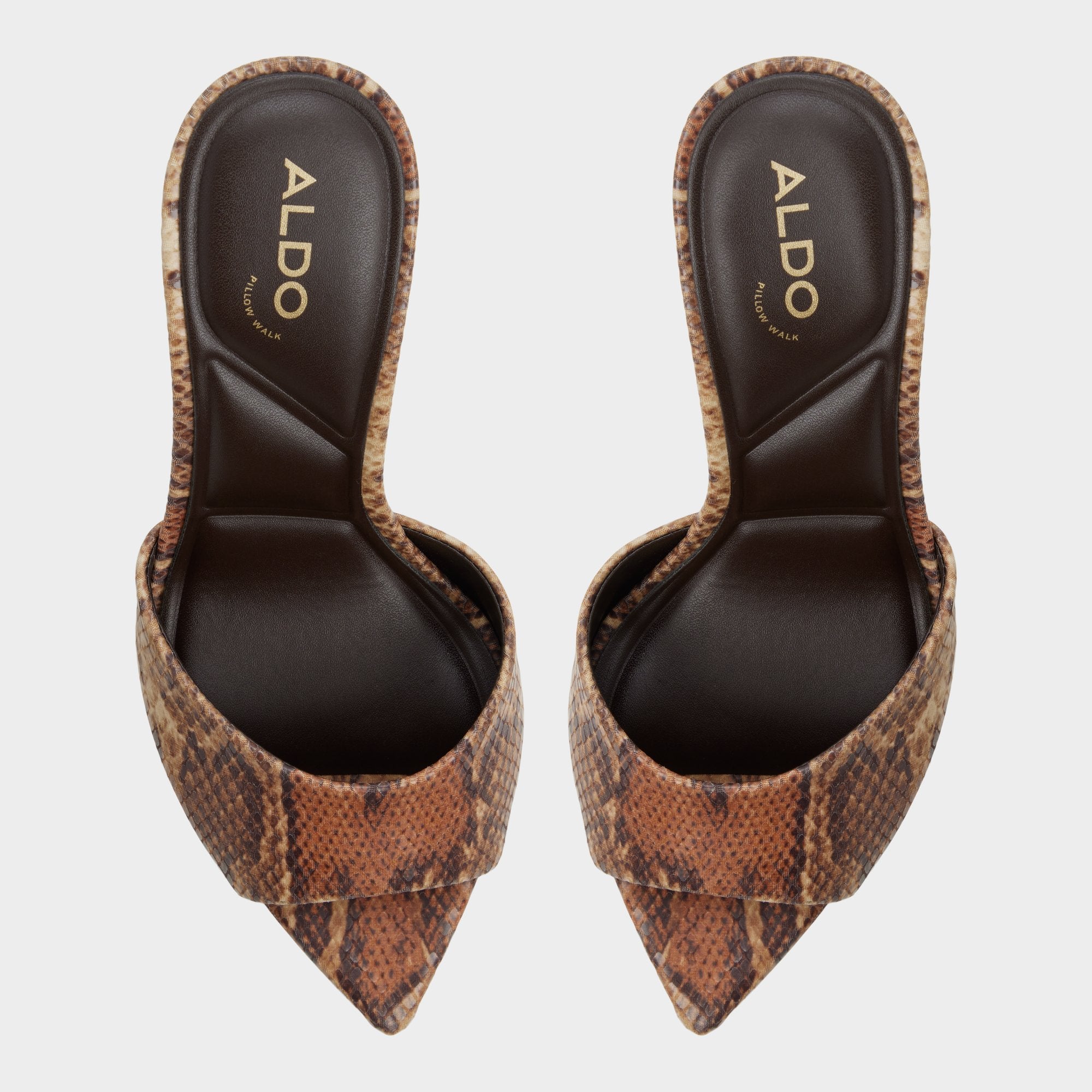 Aldo Anniebrilden in Brown Multi 14190598 - Heeled mule, Stiletto heel Women|New