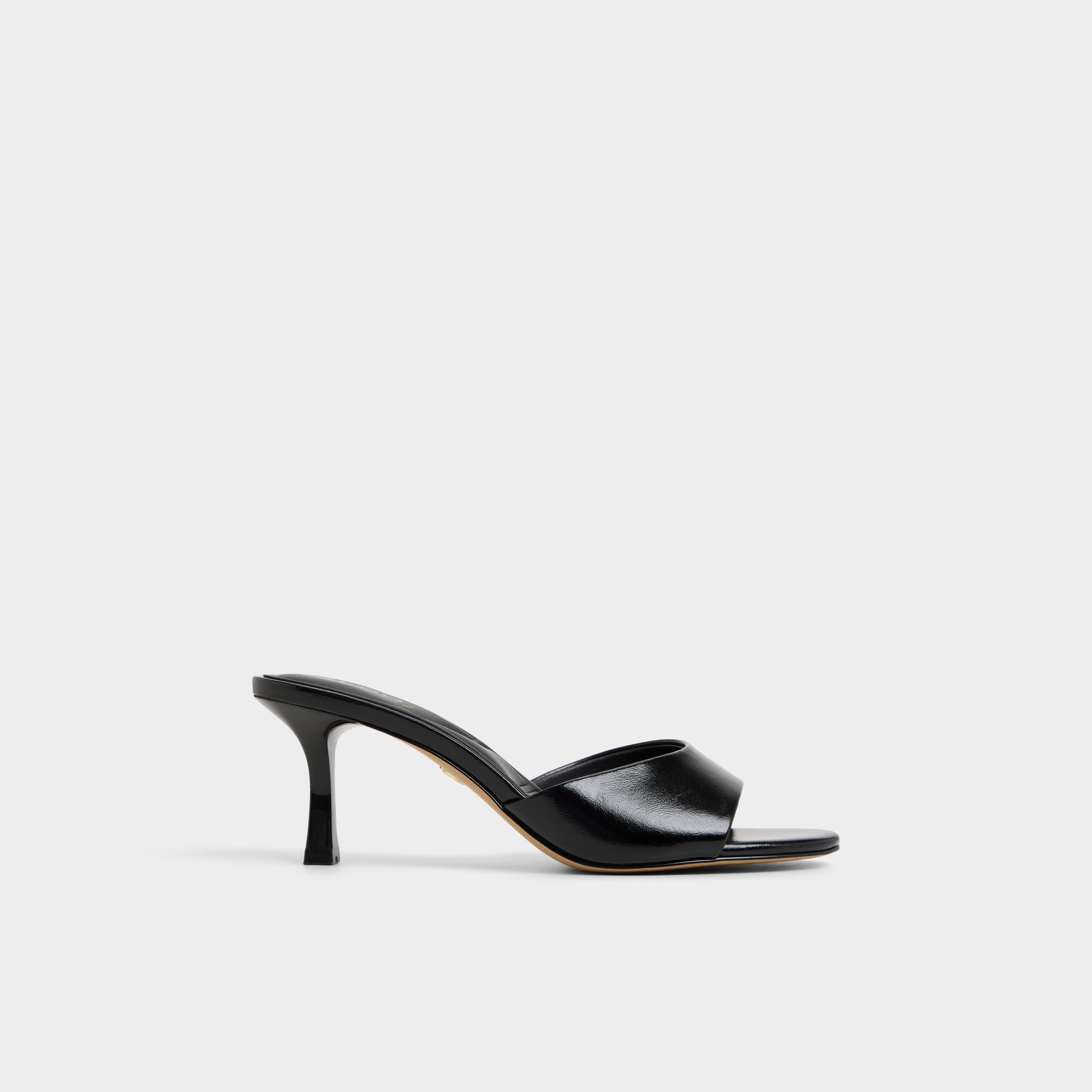 Aldo Annaberaen in Black - Heeled mule, Stiletto heel Women