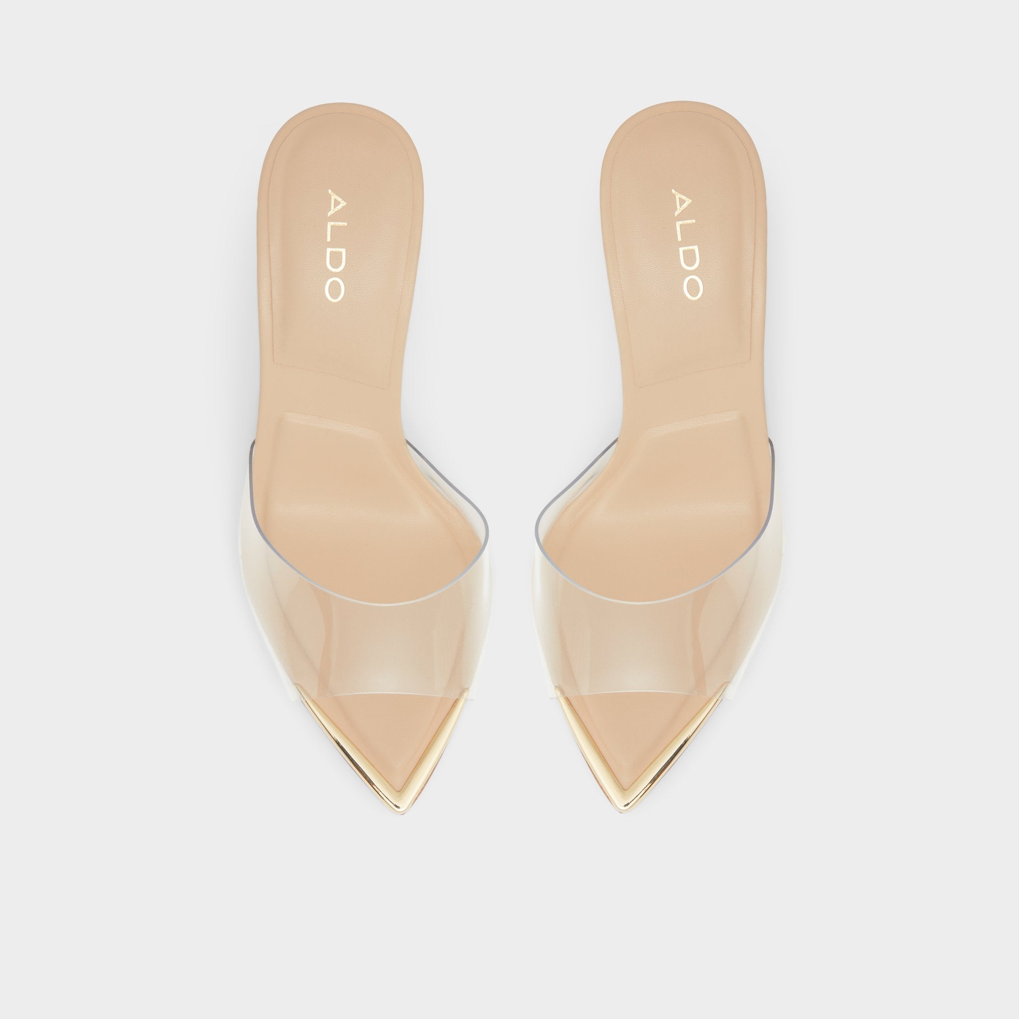 Aldo Annabrilden Bone Women's Heeled mules - Heeled mule, Stiletto heel Women