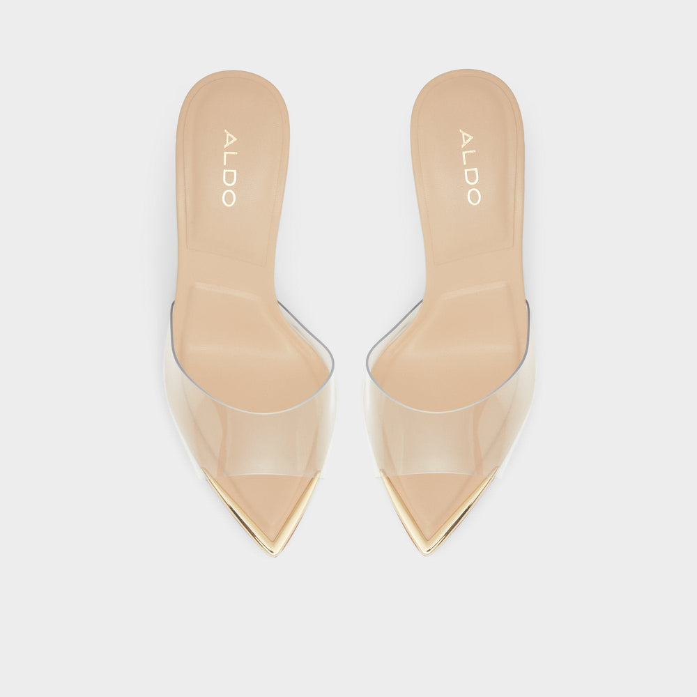 Aldo Annabrilden Bone Women's Heeled mules - Heeled mule, Stiletto heel Women