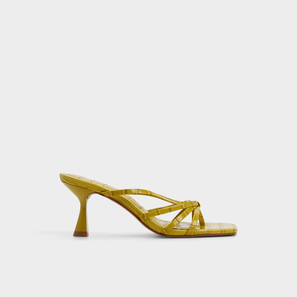 Aldo Lumera in Other Yellow - Heeled mule, Stiletto heel Women