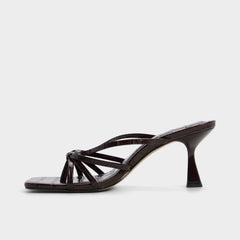 Aldo Lumera in Dark Brown - Heeled mule, Stiletto heel Women
