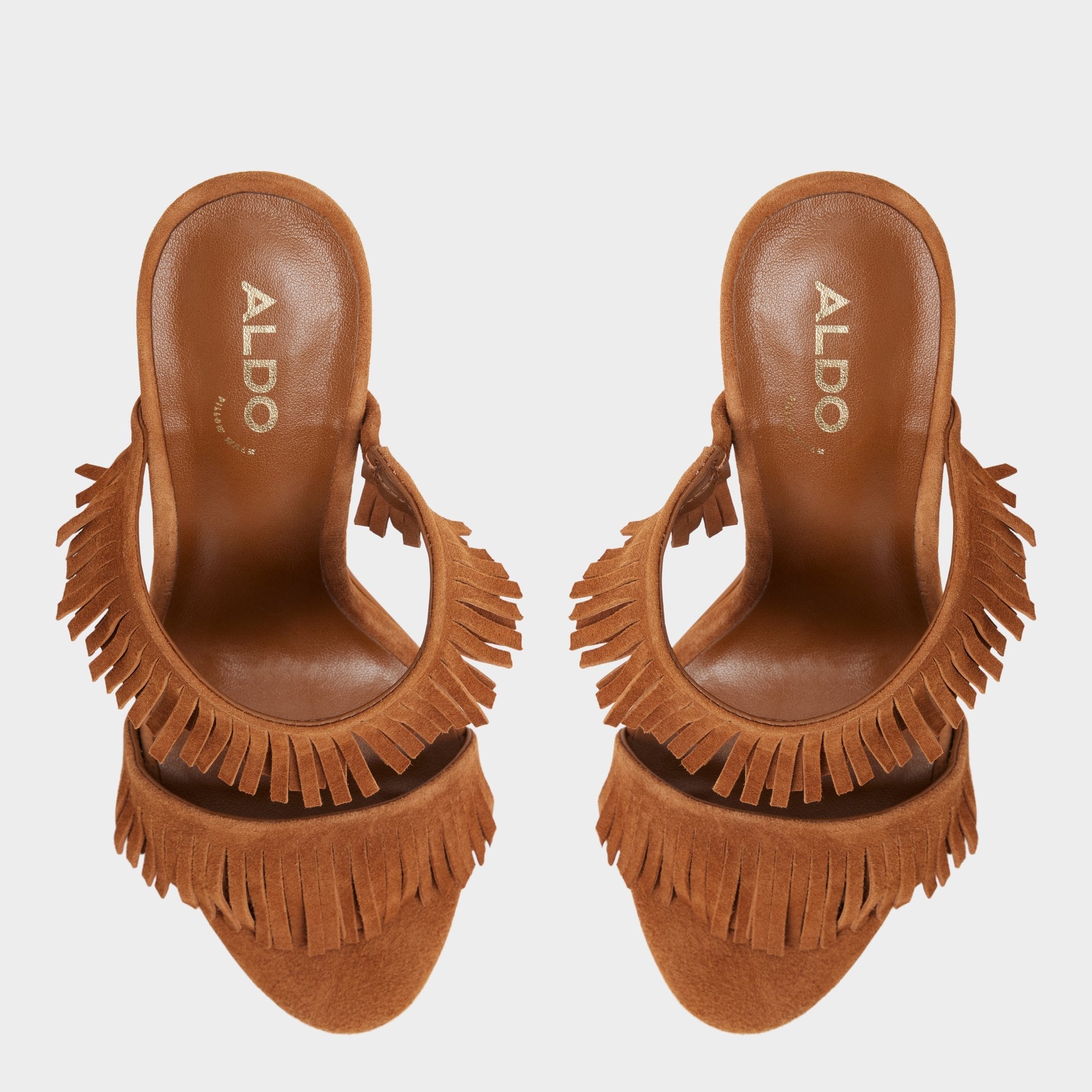 Aldo Nahanie in Medium Brown - Heeled mule, Stiletto heel Women