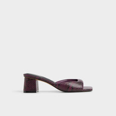 Aldo Aneky in Bordo - Heeled mule, Block heel Women