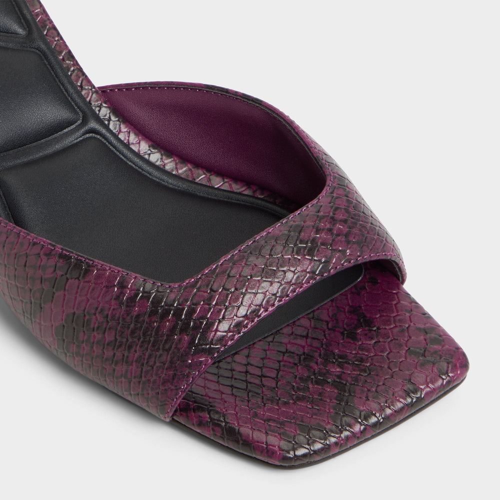 Aldo Aneky in Bordo - Heeled mule, Block heel Women