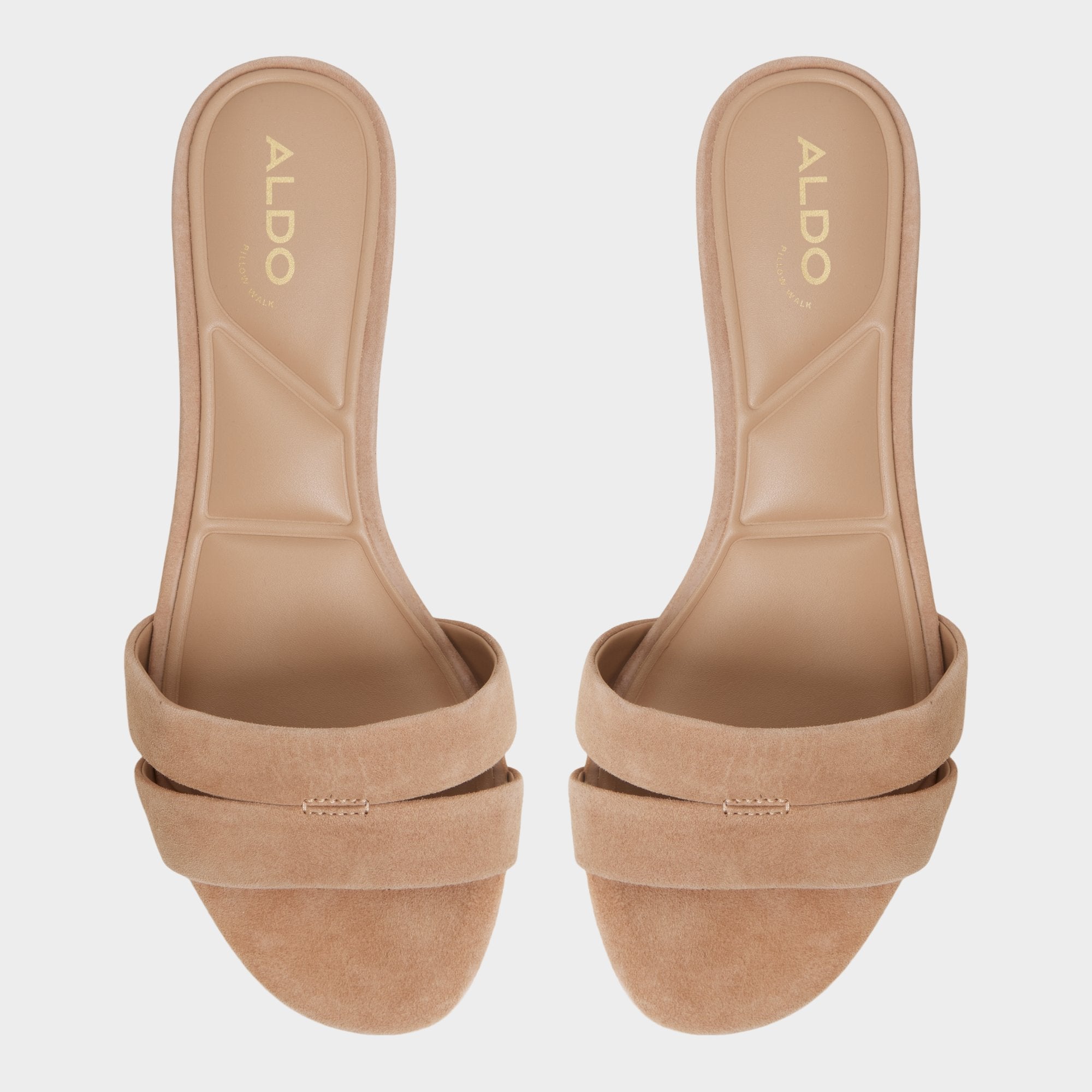 Aldo Scarletta Medium Brown Women's Heeled mules - Heeled mule, Kitten heel Women